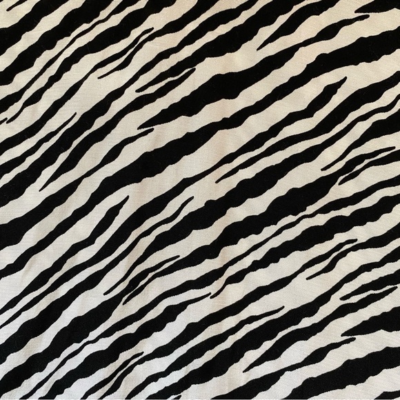 NWT Faithfull the Brand Marie Louise Midi Dress Blance Animal Print Size 4 - Picture 6 of 10